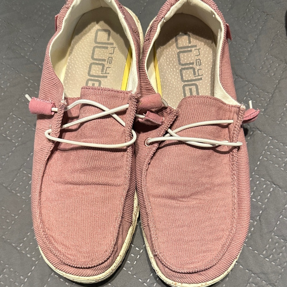 Hey Dude Wendy Mauve Loafers